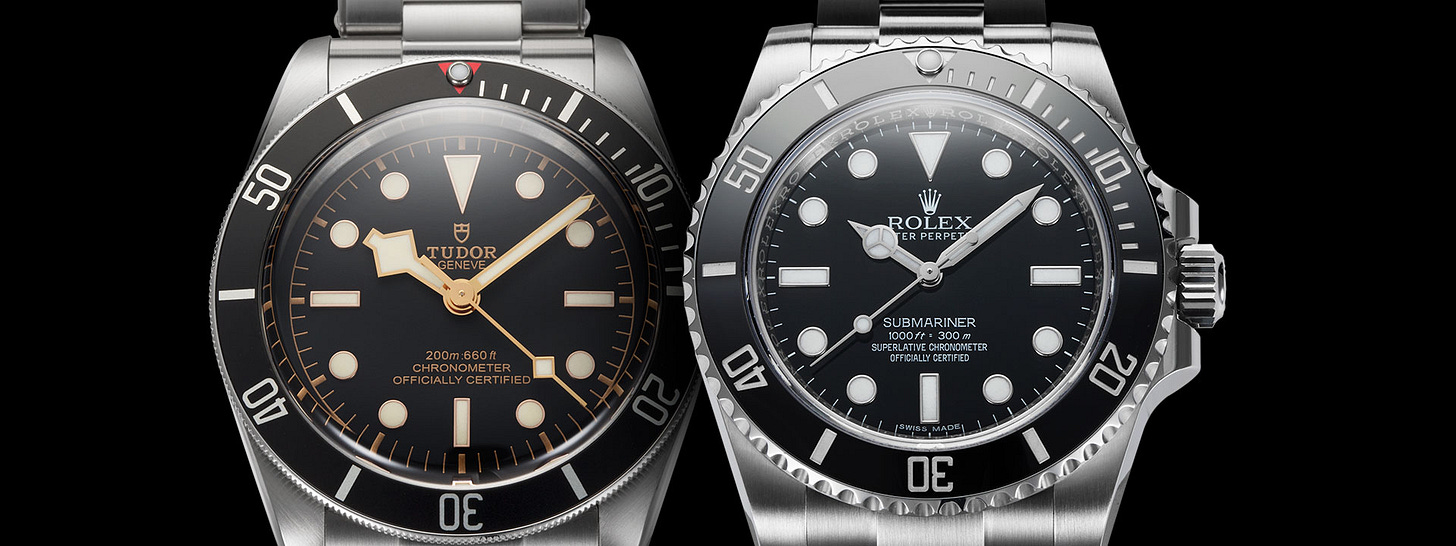 Review: Rolex Submariner vs Tudor Black Bay