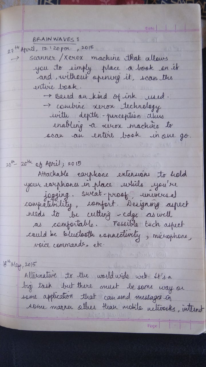 19 year old Swapneel's ideas for disrupting the future