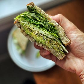 An Extremely Green Sandwich