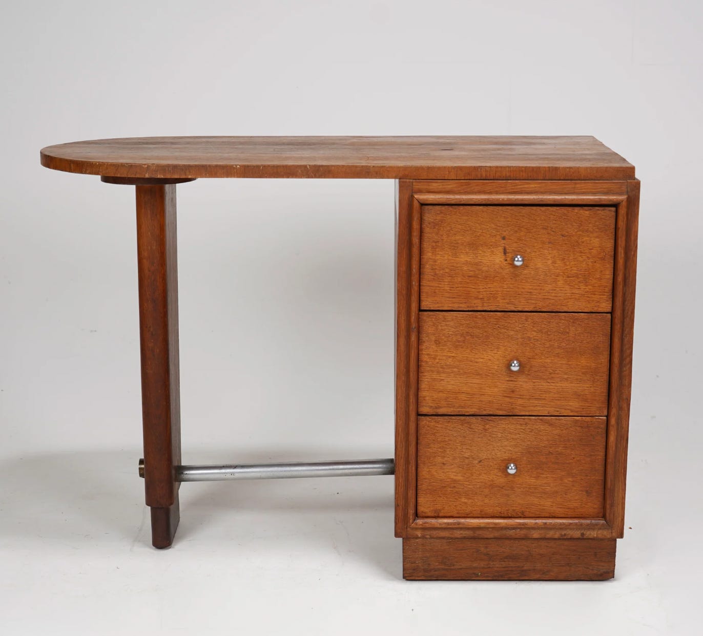 Stowaway London, French Oak Fifties Desk, £595