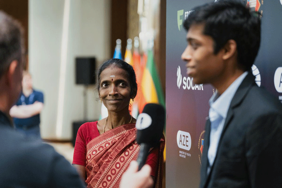 Rameshbabu Praggnanandhaa | Fide World Cup Chess: GM Rameshbabu  Praggnanandhaa brings star value to chess meet - Telegraph India