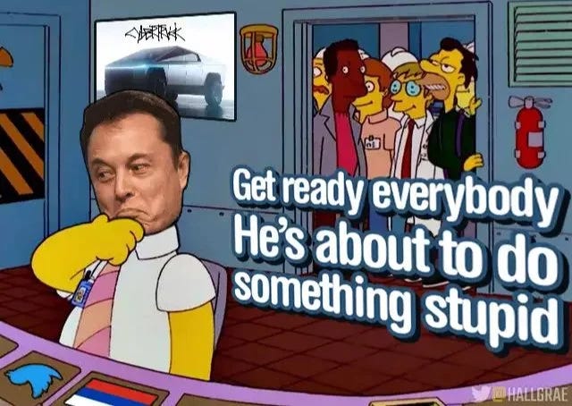 Get Ready, Everybody. He's About To Do Something Stupid ...