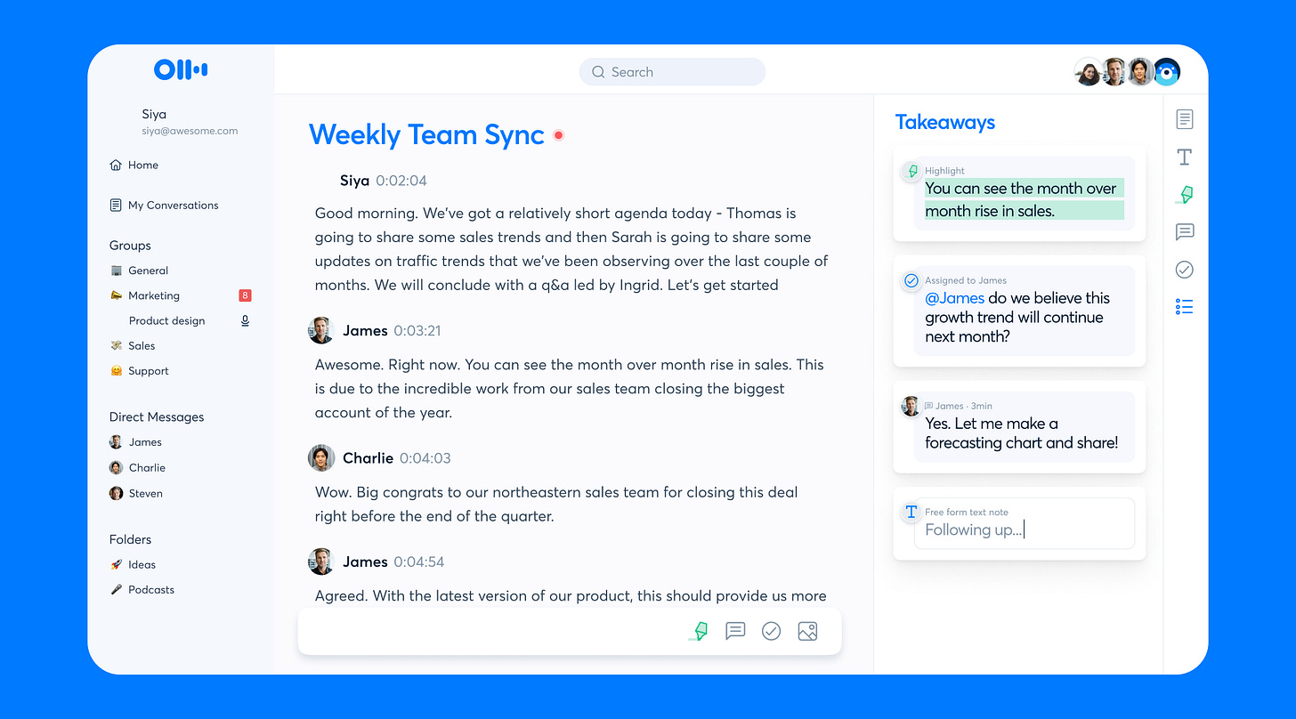 Use comments, insert images, or highlight text – Otter.ai Help Center