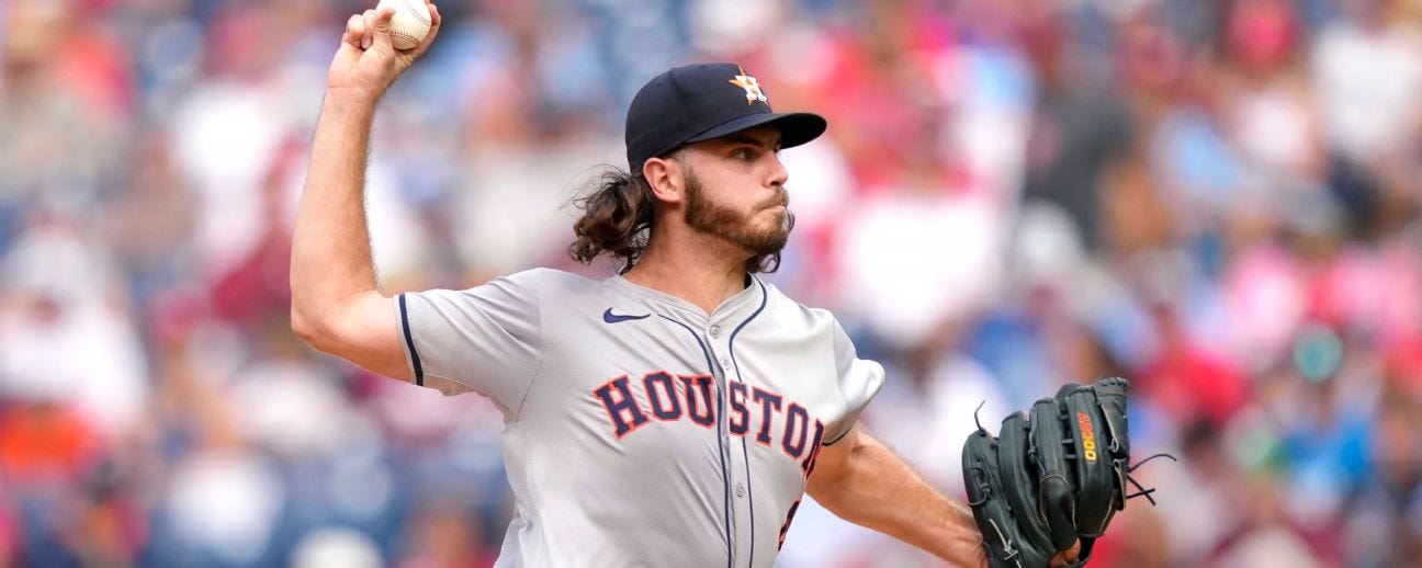 Spencer Arrighetti - Houston Astros Starting Pitcher - ESPN