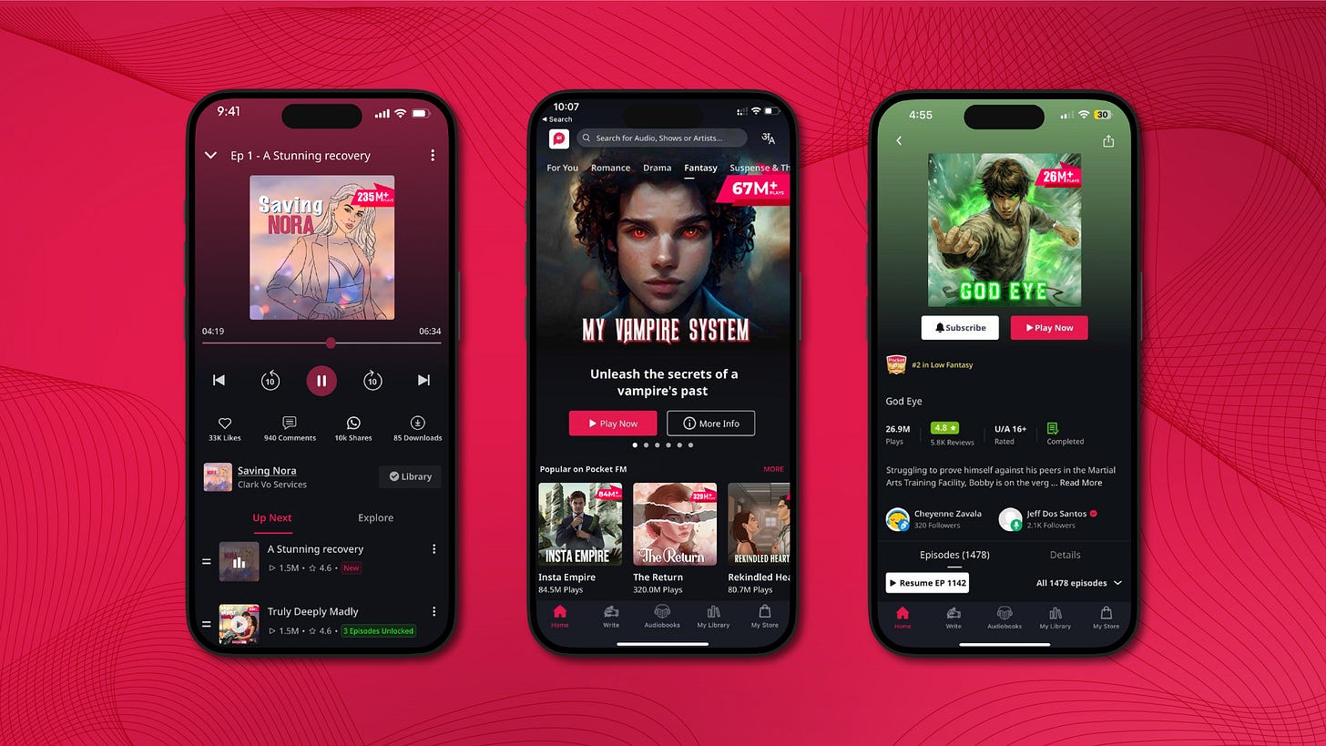 Audio platform Pocket FM bags $103M in funding as it eyes global expansion | TechCrunch Audio platform Pocket FM bags $103M in funding as it eyes global expansion | TechCrunch