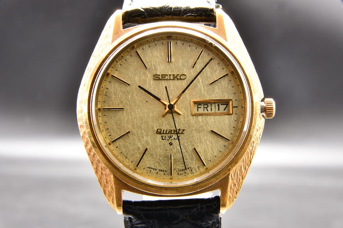 SEIKO Quartz V.F.A. 3823-7030 18K セイコー 腕時計 メンズ クォーツ 動作品 ■06196 SEIKO Quartz V.F.A. 3823-7030 18K セイコー 腕時計 メンズ クォーツ 動作品 ■06196