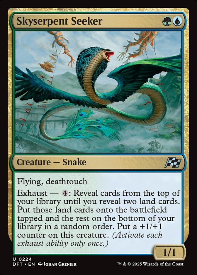 Skyserpent Seeker (Aetherdrift #224)