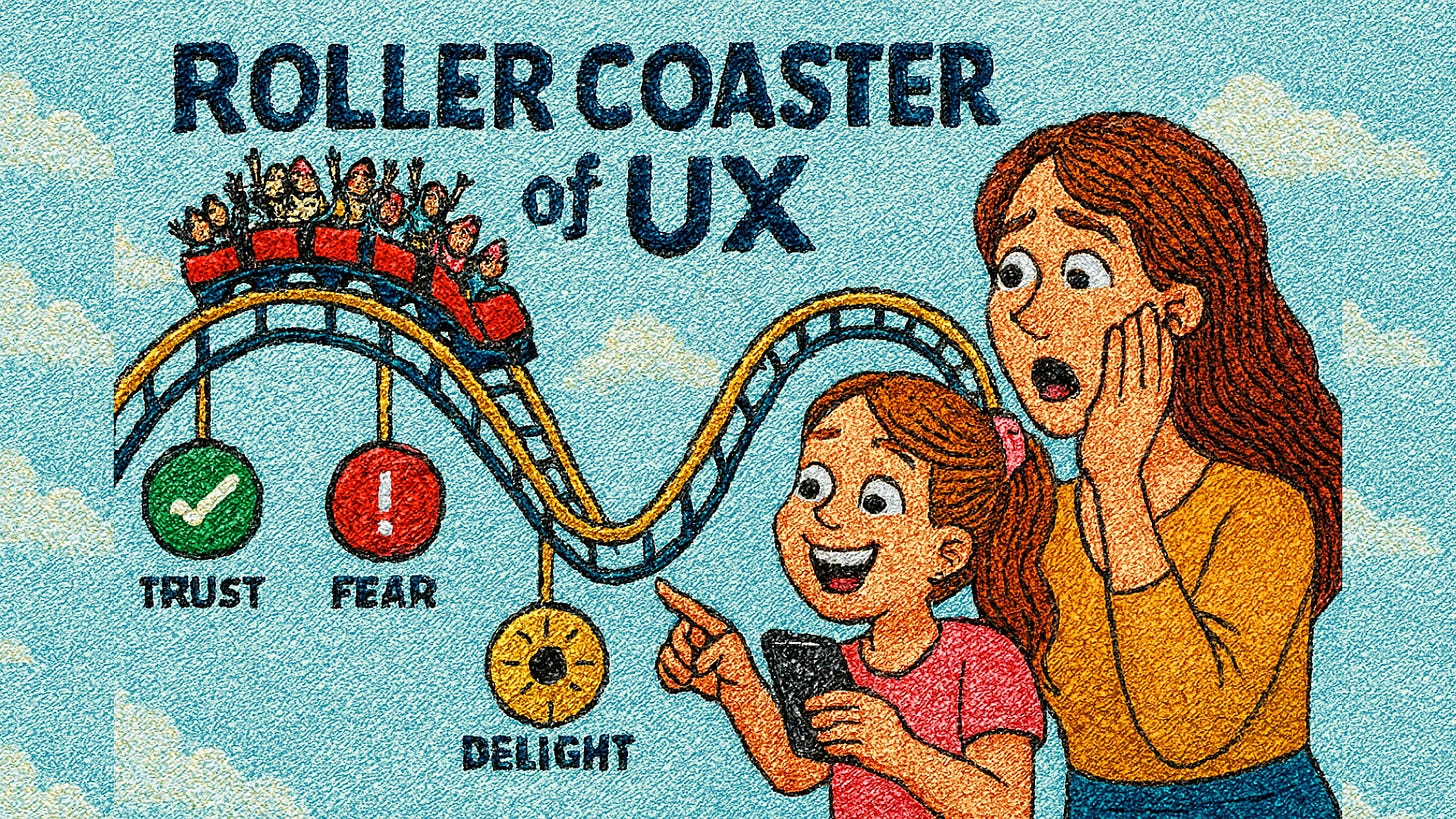 The Roller Coaster of UX.