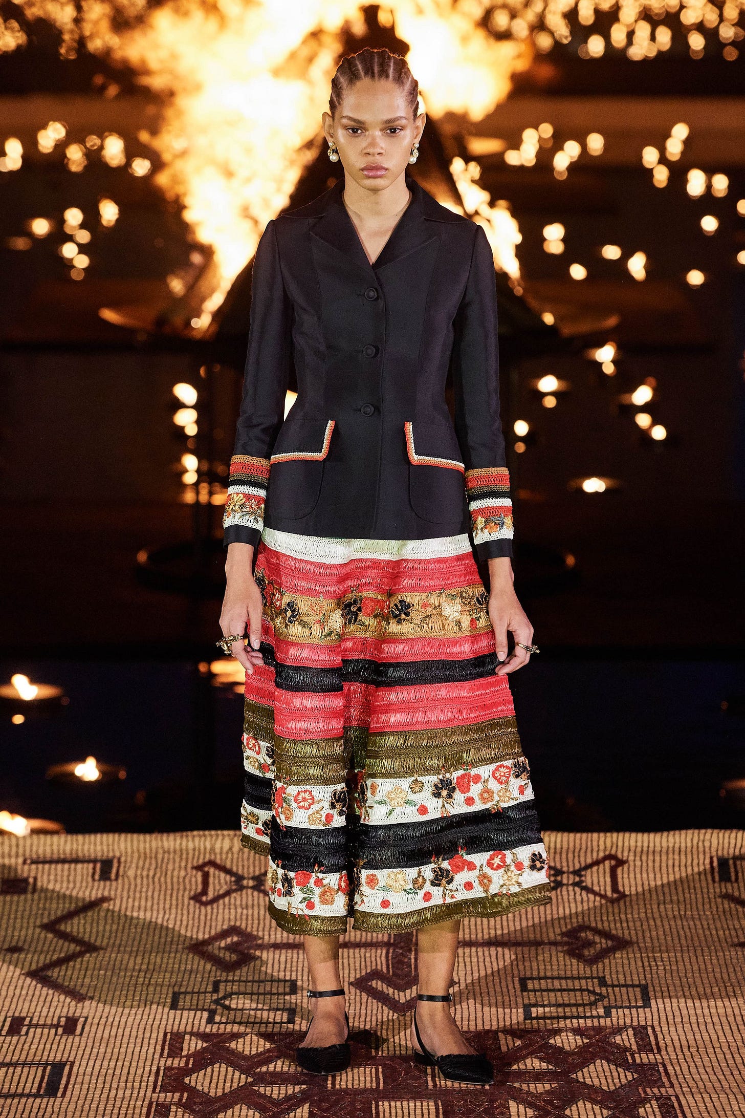 Grace Wales Bonner Takes On the New Look at Dior's Marrakech Resort Show | Vogue Grace Wales Bonner Takes On the New Look at Dior's Marrakech Resort Show | Vogue