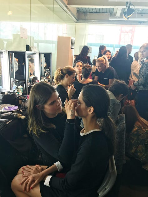 Backstage with Eudon Choi, H&MU by Mac Pro Team