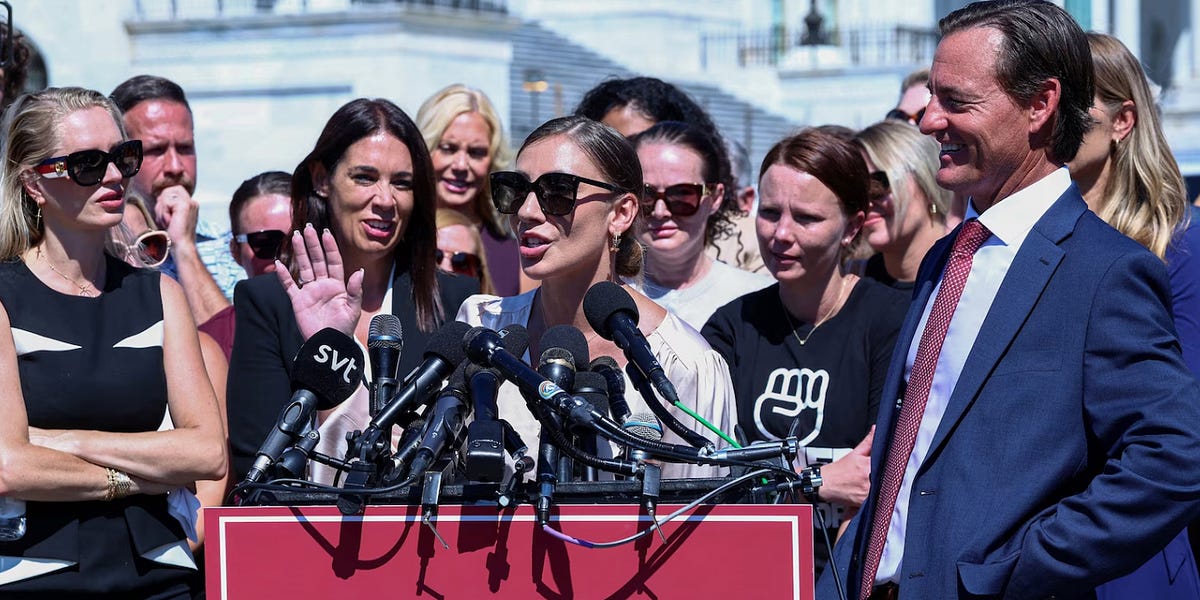 The Epstein Survivor Press Conference Was A "Get Trump" Political Stunt