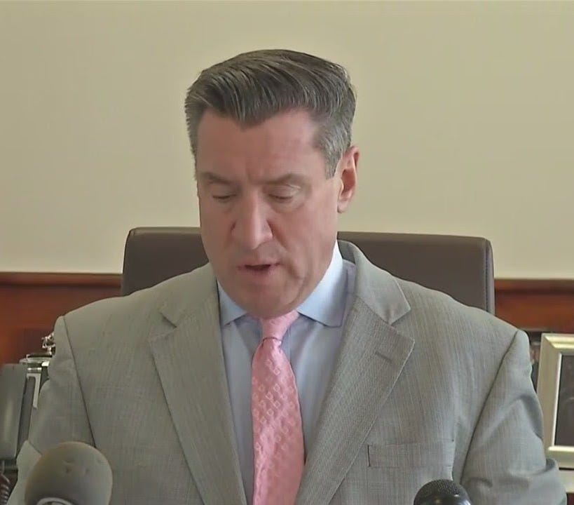 Jailed Erie County Whistleblower Ryan Flynn claims 20M legal defense program is corrupt and ties the scandal to Erie County and Hochul.