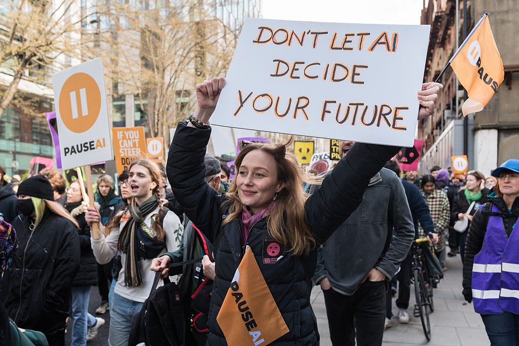'March Against The Machines' for AI Safety in London