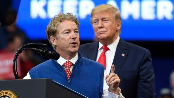 TO: Senator Rand Paul