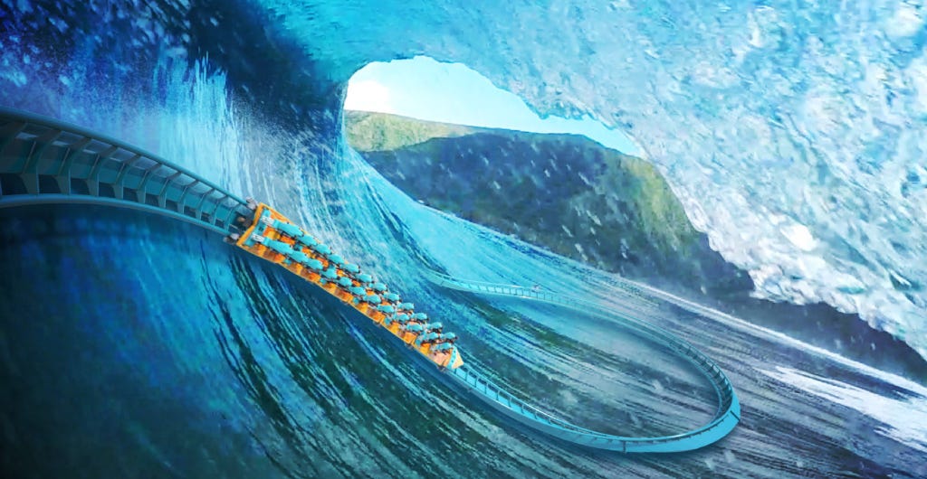 SeaWorld Orlando 2023 roller coaster