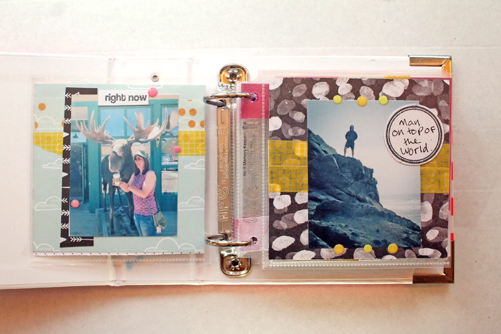 Katie's Summer Travels mini album. Punk Projects for rukristin. Katie's Summer Travels mini album. Punk Projects for rukristin.