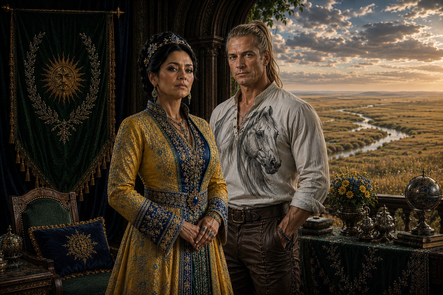Queen Penlop and her husband Weine image.