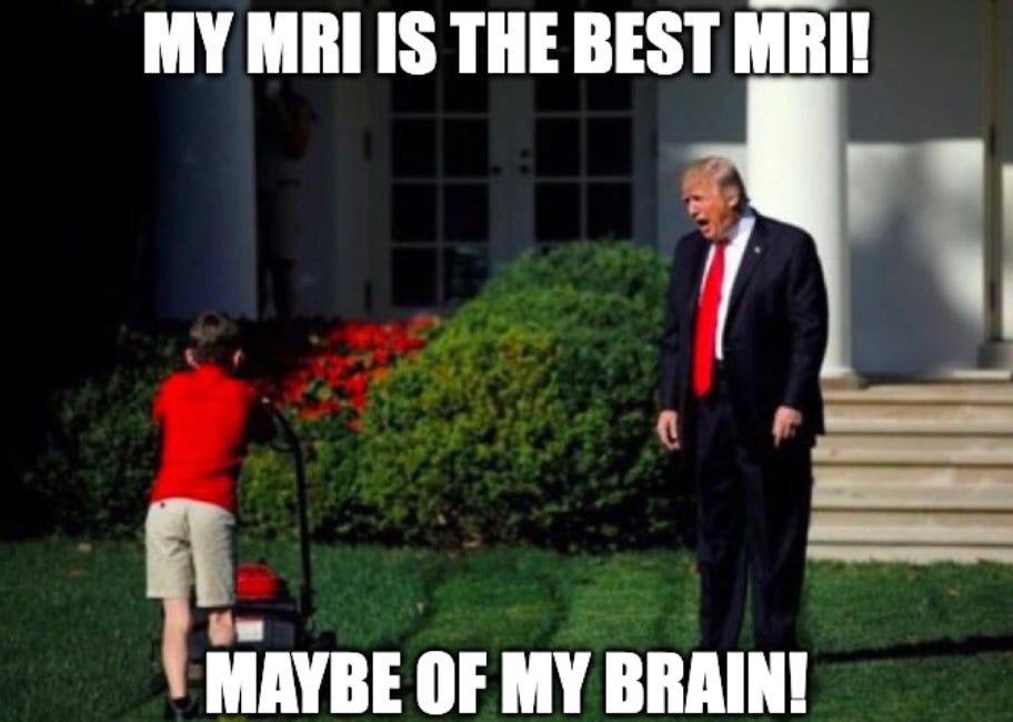 MRI Says Trump Is A Bad Person 