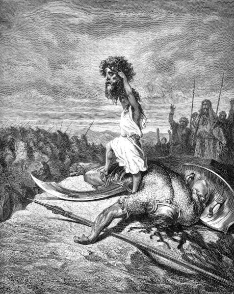 About that violence in David and Goliath – Rev. Brent L. White About that violence in David and Goliath – Rev. Brent L. White