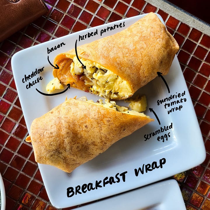 Amelie's Breakfast Wrap