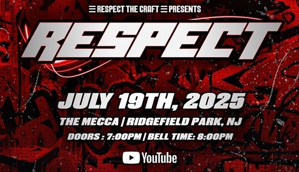 Respect The Craft Presents RESPECT