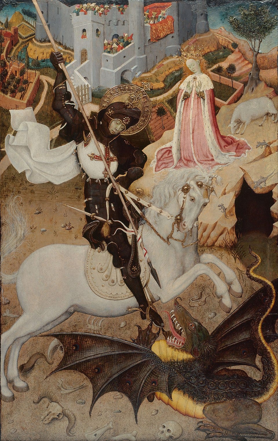 Saint George and the Dragon (Martorell) - Wikipedia