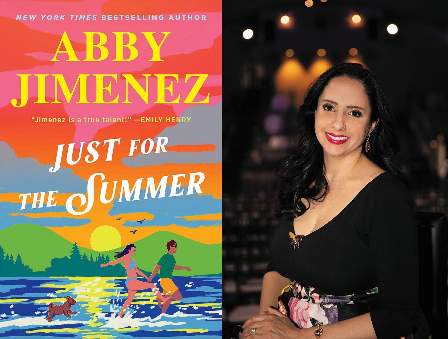 SOLD OUT: Abby Jimenez launches "Just for the Summer," in conversation with  Julie Soto