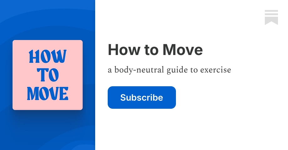 How to Move | Anna Maltby | Substack