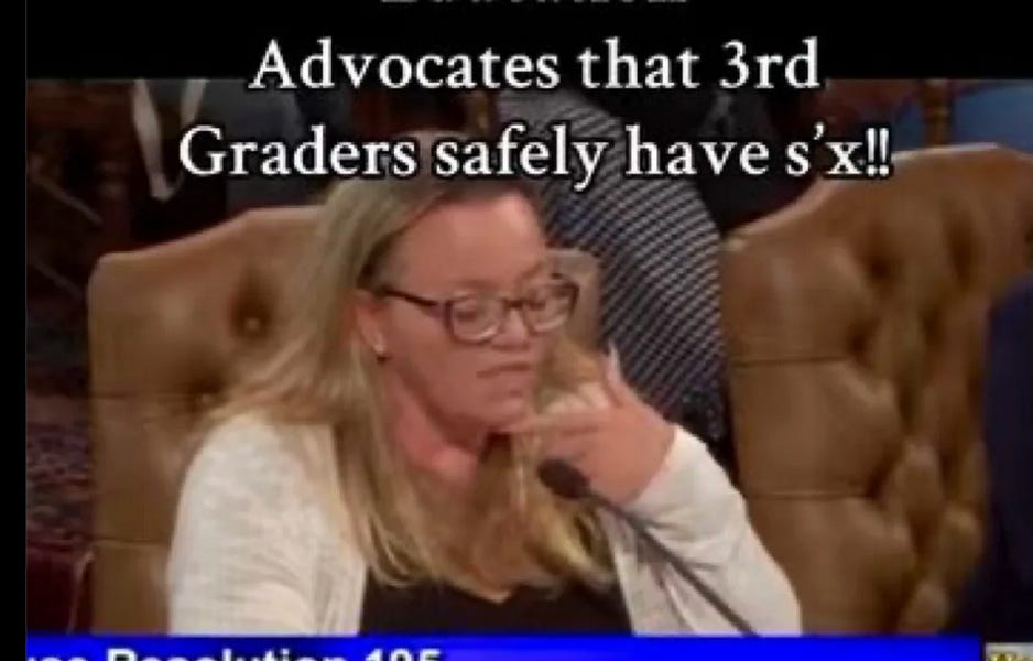 Michigan Rep. Jamie Thompson says Michigan&rsquo;s Board of Education is Teaching &ldquo;Safe Sex&rdquo; to 8 Year-Olds in Third Grade