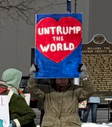 Antrim Dems No Kings