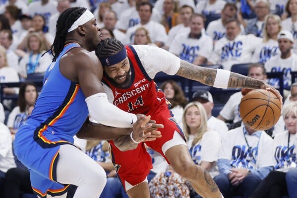 Chet Holmgren and Lu Dort anchor elite Thunder defense heading into second round of NBA playoffs | AP News Chet Holmgren and Lu Dort anchor elite Thunder defense heading into second round of NBA playoffs | AP News