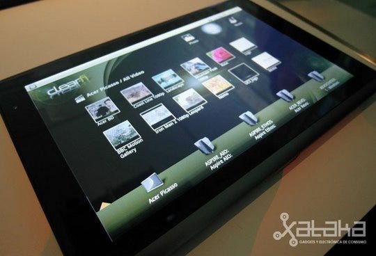 tablet de Acer tablet de Acer