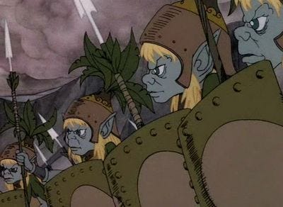 Dwarves, Wood Elves and Lake Men fight each against each other for claim  for the treasure | The hobbit movies, Middle earth, The hobbit
