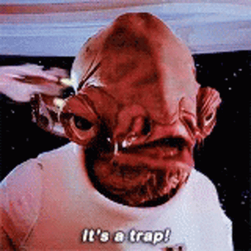 Admiral Ackbar Its A Trap GIFs | Tenor