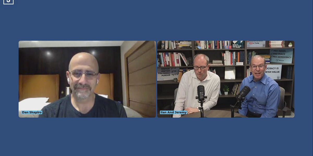 ICYMI: Ambassador Dan Shapiro on How US Leverage Shapes Israeli Policy