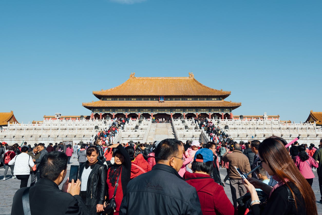 Palace grounds in Beijing