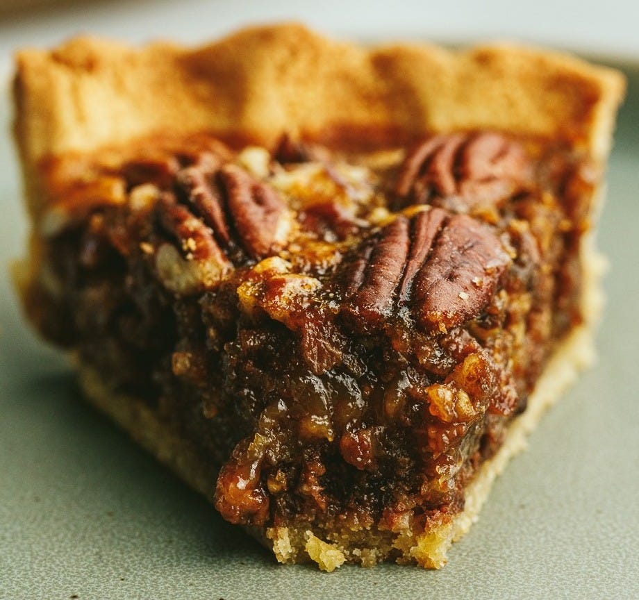 Low-carb pecan pie.