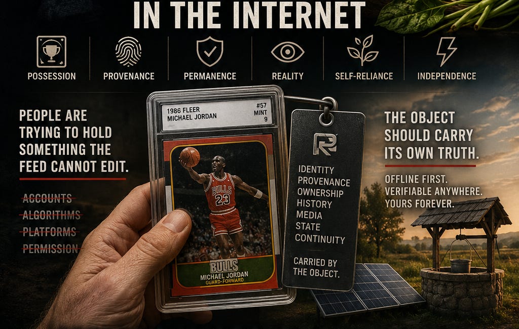 THE ANALOG REVIVAL IS A VOTE OF NO CONFIDENCE IN THE INTERNET