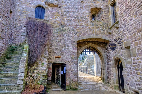 Inside the fortress