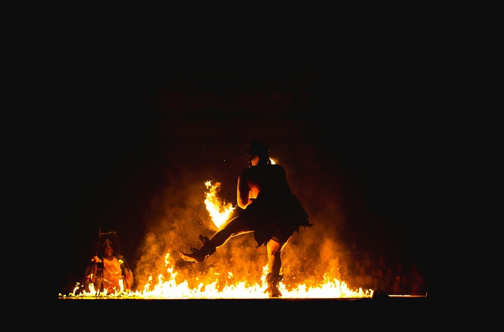 Fire ritual Fire ritual