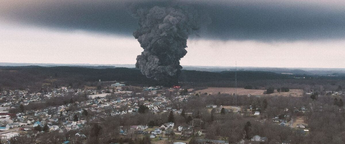 The Toxic Chemicals and Toxic Greed Behind the East Palestine Disaster