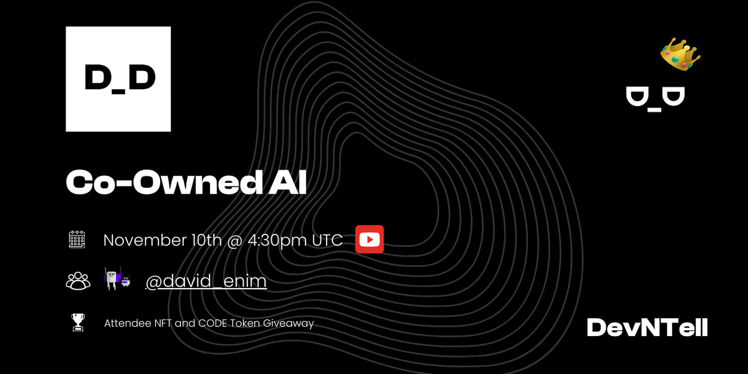 DevNTell: Co-owned AI