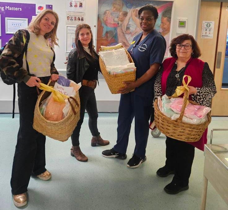 May be an image of 4 people, hospital and text