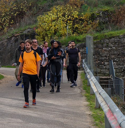 Images of a hiking trip to Las Cárcavas