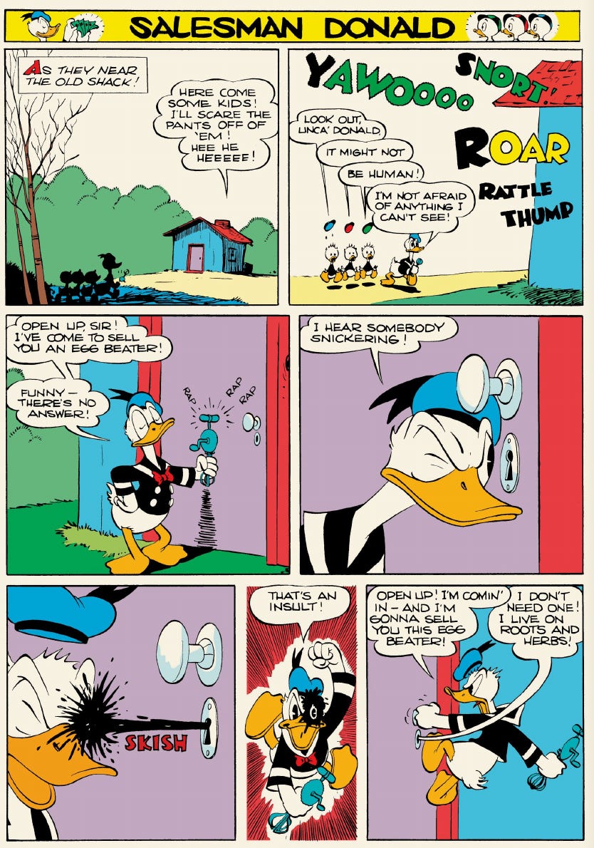 Donald Duck and Capitalism: Salesman Donald display picture 2