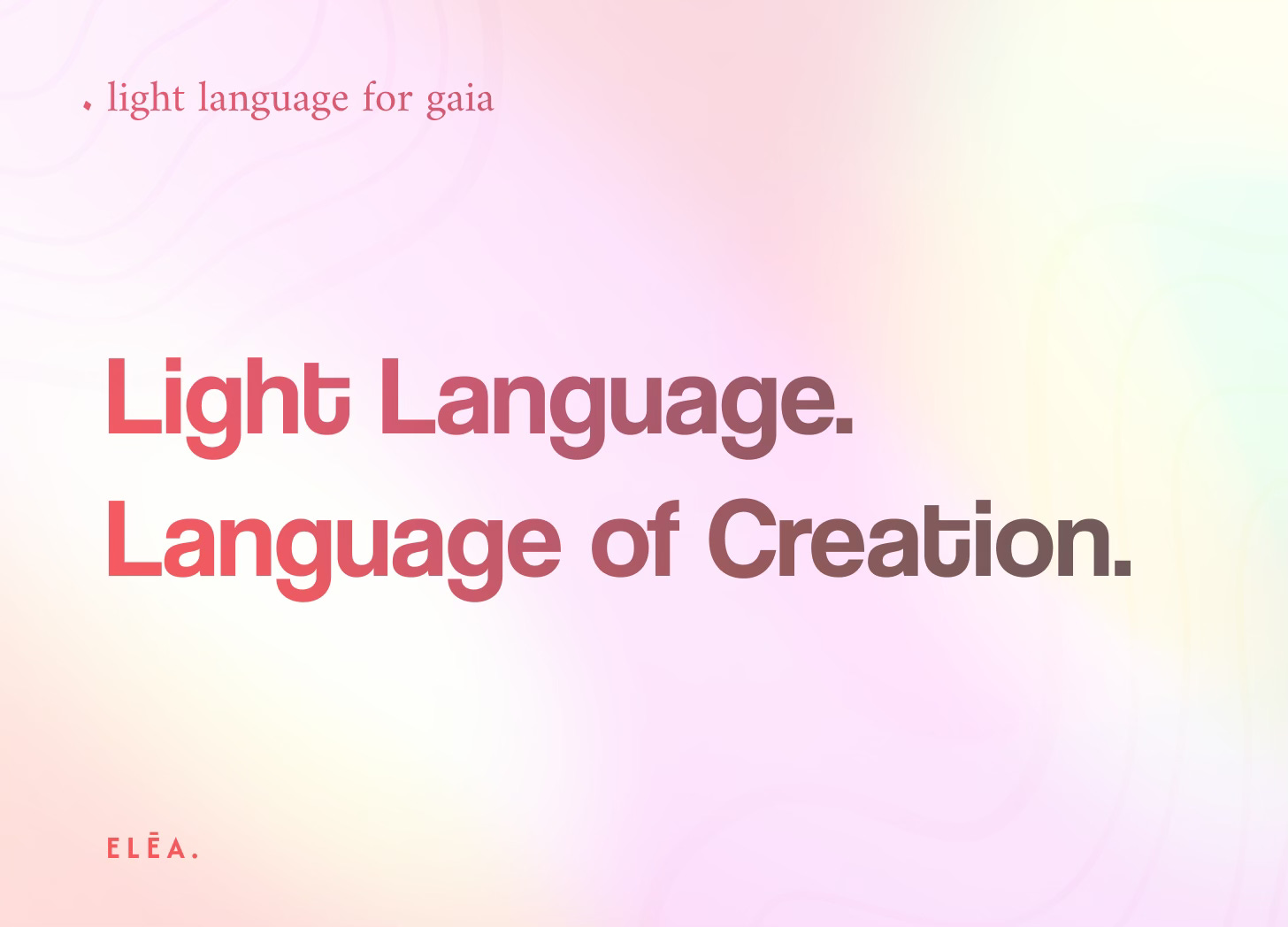 Digital artwork with the phrase ‘Light Language for Gaia’ symbolizing the universal language of creation and Earth’s restored frequencies. Digital artwork with the phrase ‘Light Language for Gaia’ symbolizing the universal language of creation and Earth’s restored frequencies.