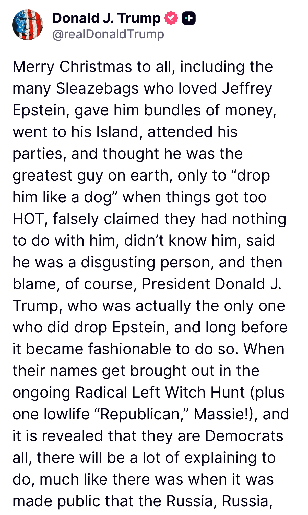 He Looks Like A Witness To Me