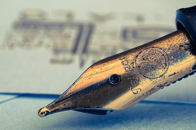 Fountain Pen close-up