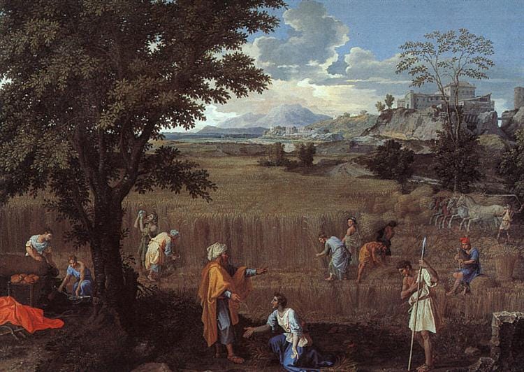 The Summer (Ruth and Boaz), 1660 - 1664 - Nicolas Poussin
