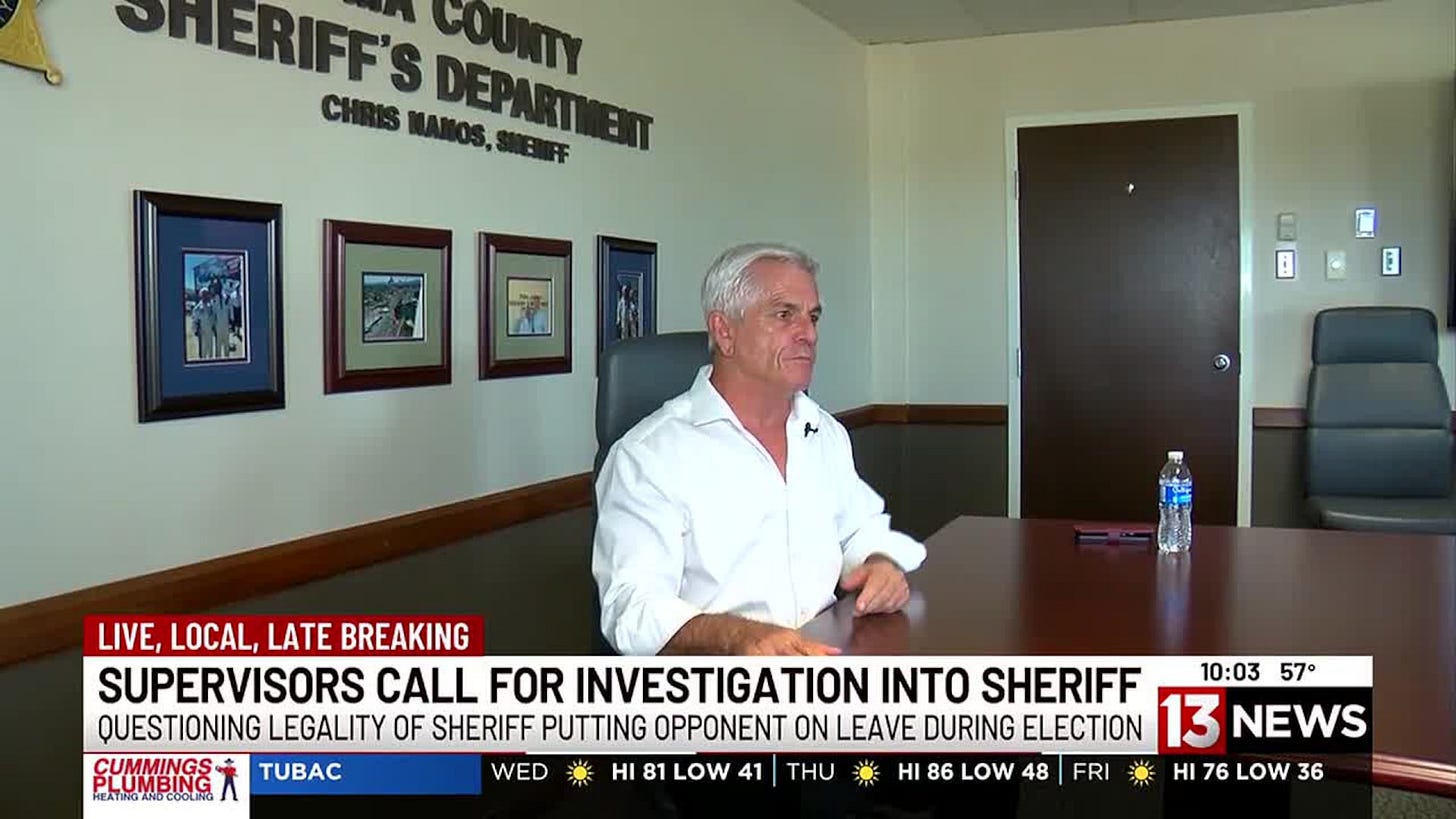 Pima Supervisors vote unanimously to ask for criminal investigation into  Sheriff Nanos